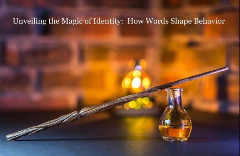 Unveiling the Magic of Identity: How Words Shape Behaviour