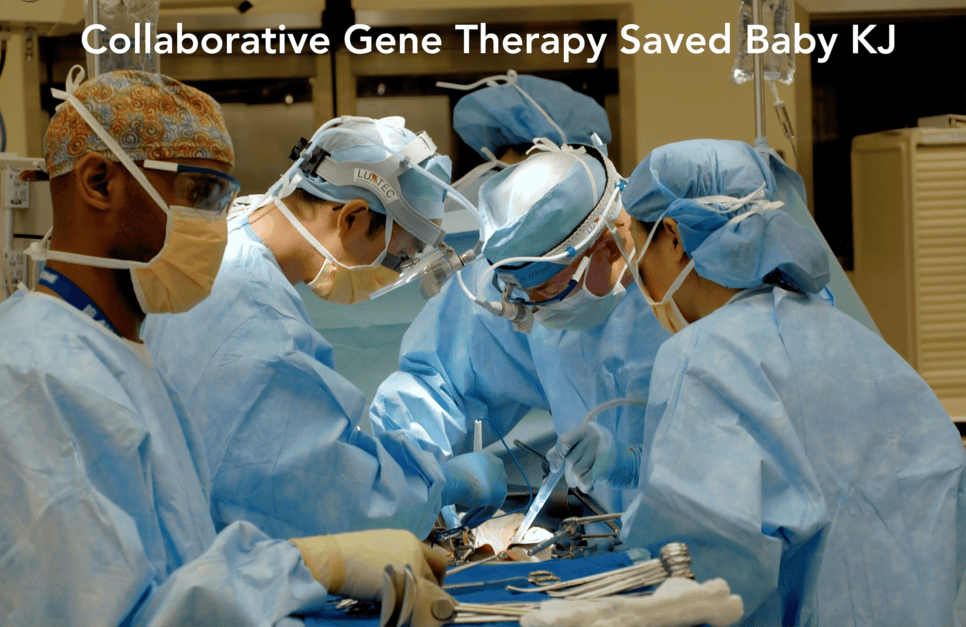 Collaborative Gene Therapy Saved Baby